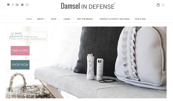 damsel in defense website
